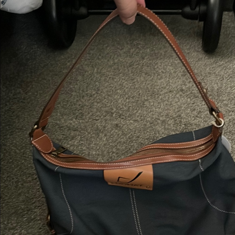 Domat Black and Brown Women’s Bag - Picture 2 of 4